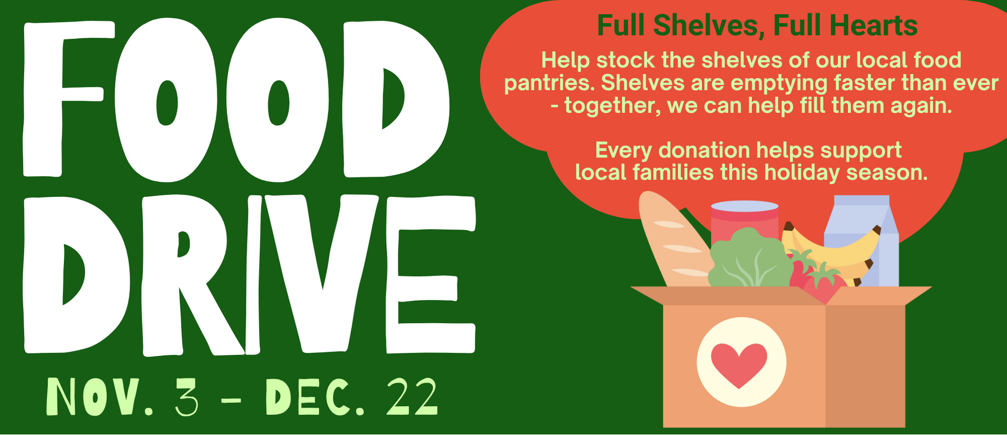 Franklin REC Food Drive