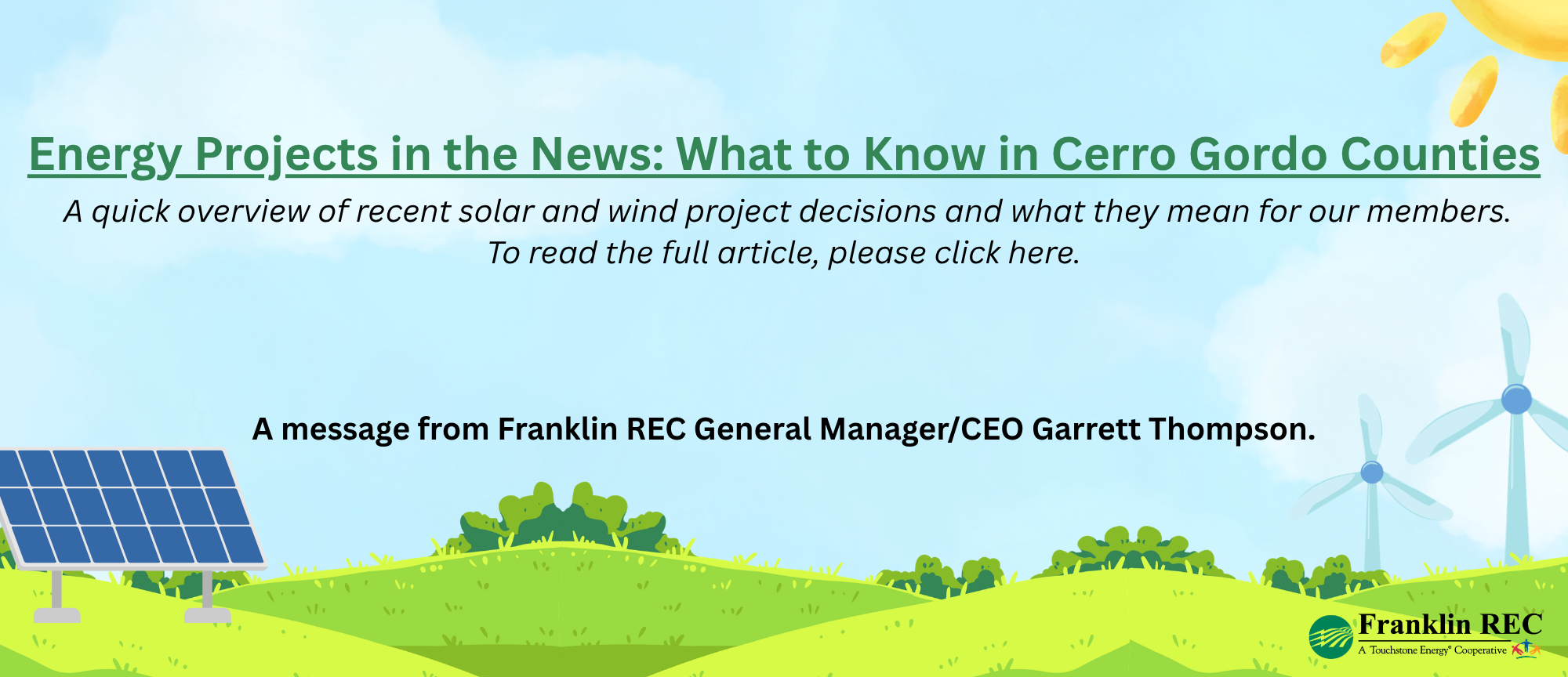 Energy Projects in the News